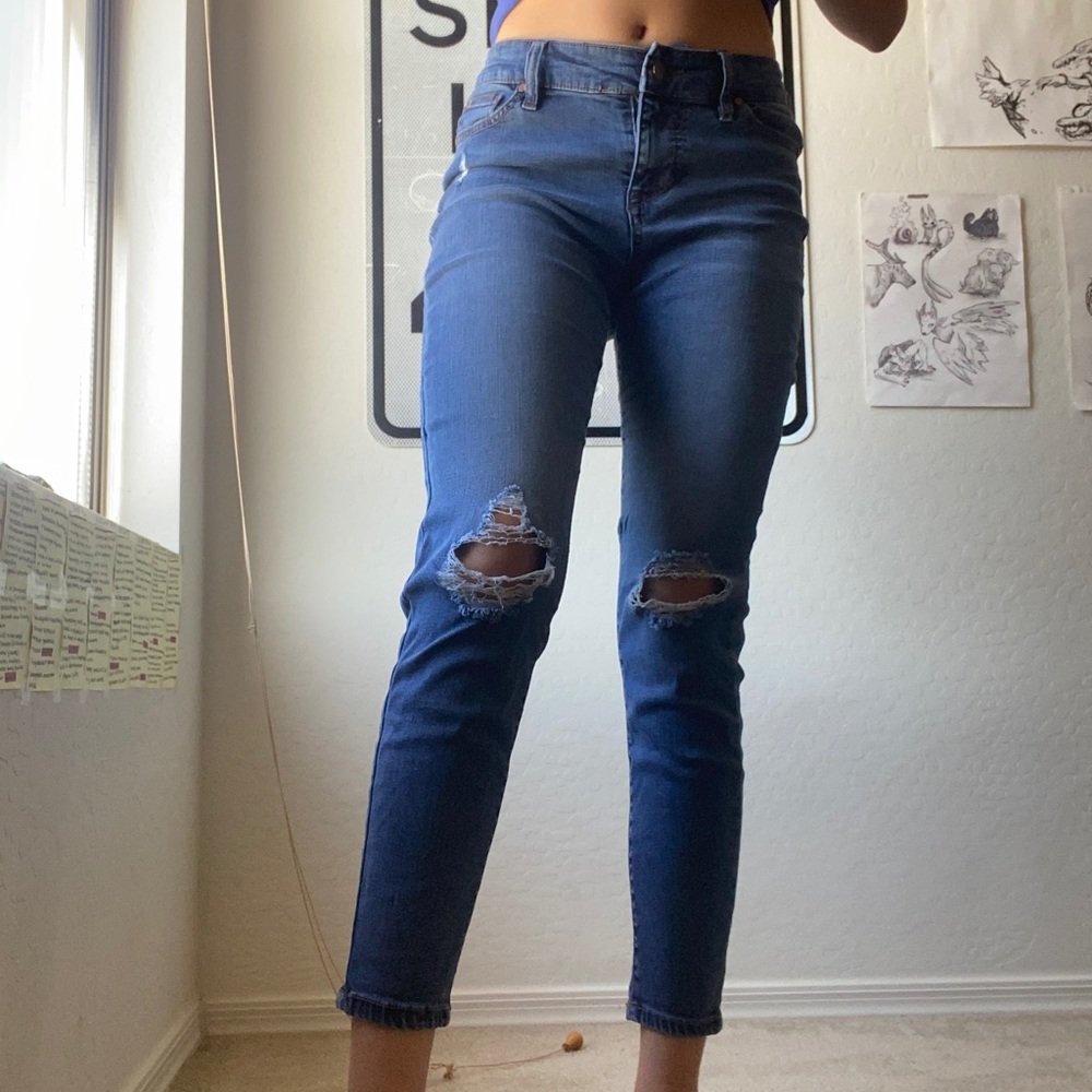 Celebrity pink skinny jeans